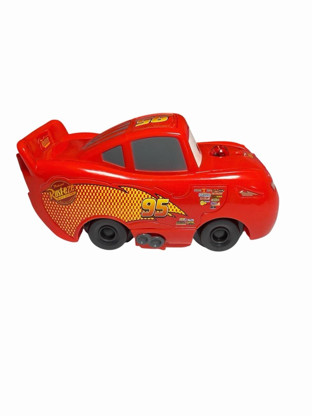 Geotrax Disney Pixar Cars Fisher-Price Red Lightning McQueen Car 2008 Untested